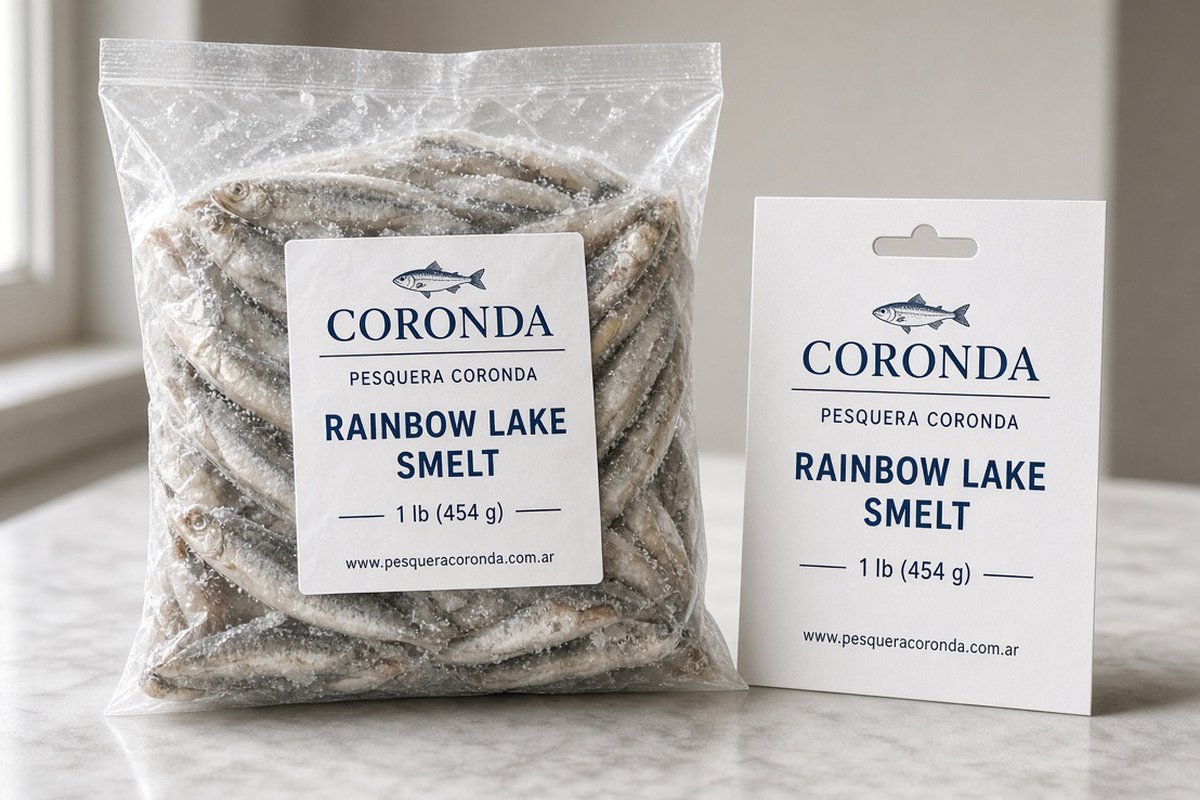 Pejerrey en bolsa, marca Coronda